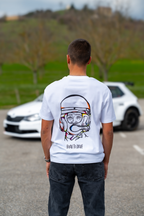 T-shirt Born to Drive VIRAJ - logo racing dos