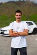 T-shirt Born to Drive VIRAJ - logo avant